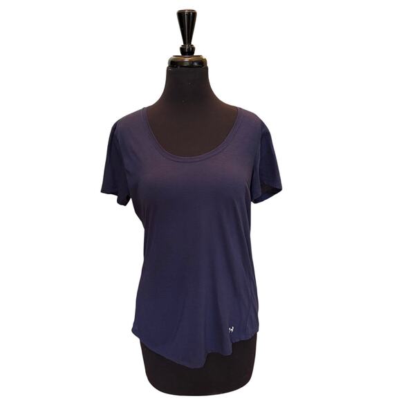 Under Armour Run / Streaker Tee 1271517 Navy Sz M EUC - Picture 1 of 7